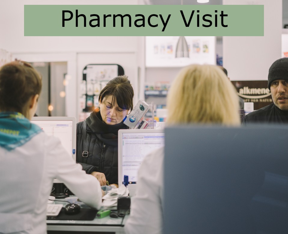 pharmacy counter visit