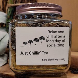 Image of Just Chillin Tea in jar from Niijisess.com